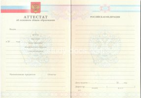 Аттестат за 9 класс 2007-2010 в Иркутске