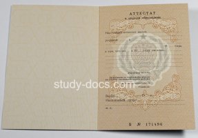 Аттестат за 11 класс до 1994 в Иркутске