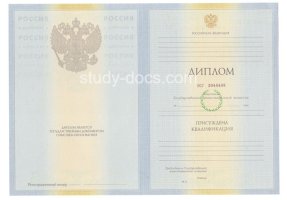 Диплом специалиста 2010-2011 в Иркутске