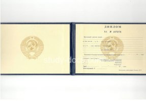 Диплом техникума ссср старого образца в Иркутске